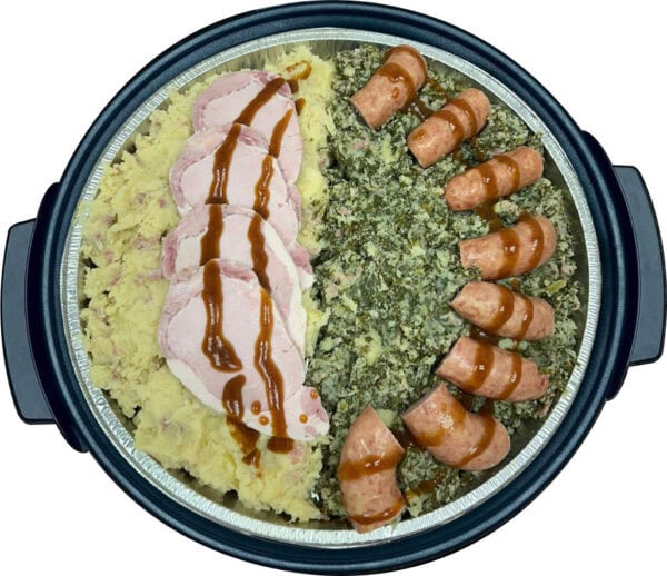 Party Pan Stamppot incl. borg €30,-